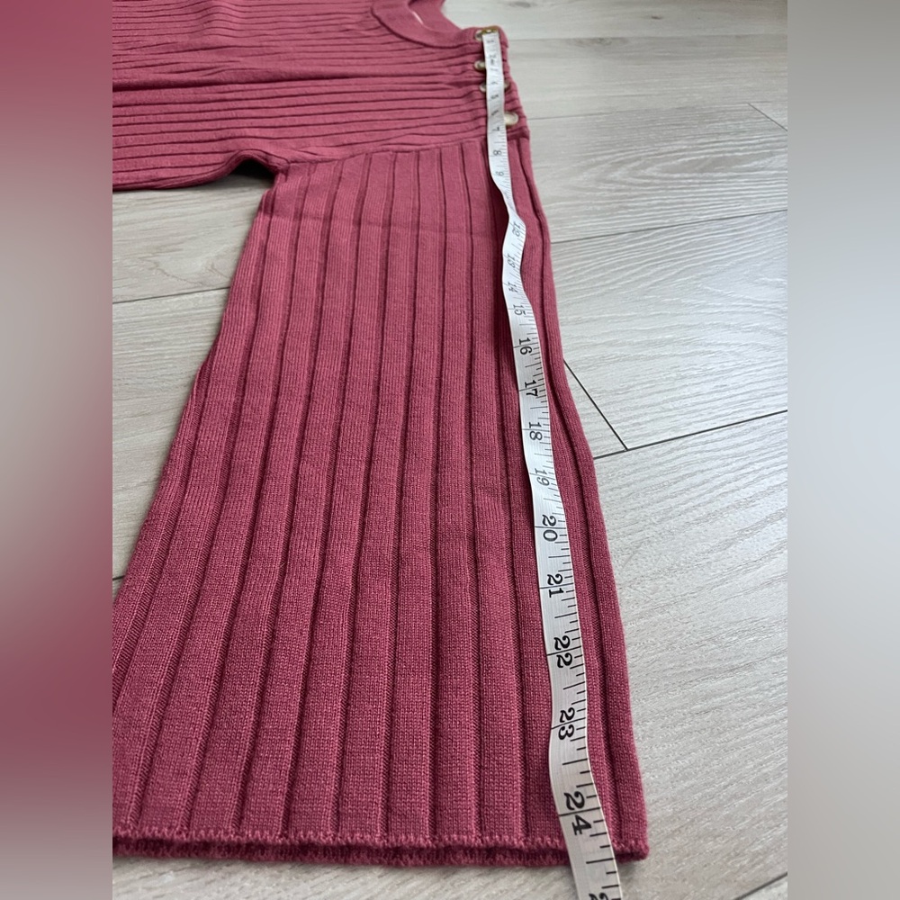 Sézane Maxence jumper, merino wool, Rosewood, XXS, NWT, price is firm - Picture 11 of 12